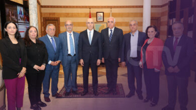 الحجار يلتقي وفد محرري الصحافة: أردنا الانتخابات الرسالة الاولى من العهد الجديد الى المجتمع الدولي