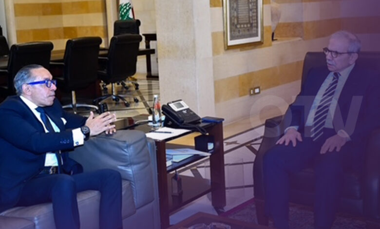 السفير المصري بعد لقائه سلام: بحثنا في زيارته إلى القاهرة في الأسبوع الأول من تموز ونأمل مزيدًا من التعاون