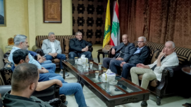 الشيخ زيد ضاهر استقبل وفدا من “القومي”.. التمسك بخيار ونهج المقاومة