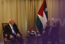العريضي زار عباس ممثلاً جنبلاط: “التقدمي” ملتزم بدعم الشعب الفلسطيني