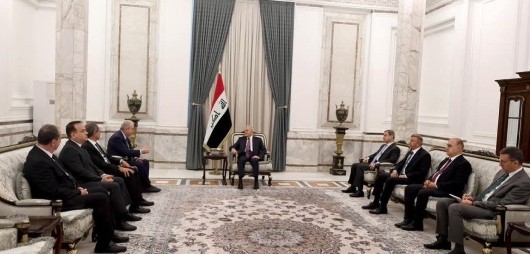 جابر وصدي اختتما زيارتهما الى بغداد: العمل لإعادة تشغيل خط أنابيب النفظ من العراق إلى لبنان