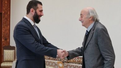 جنبلاط زار الشرع: لضرورة اضطلاع “الدولة السورية” بمسؤولياتها في الحفاظ على أمن مواطنيها