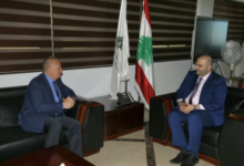 ناصر الدين استقبل السفير الروسي وبحثا بتفعيل التعاون الثنائي في المجال الصحي