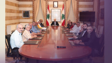 وزير الداخلية استقبل أبو الحسن وشخصيات