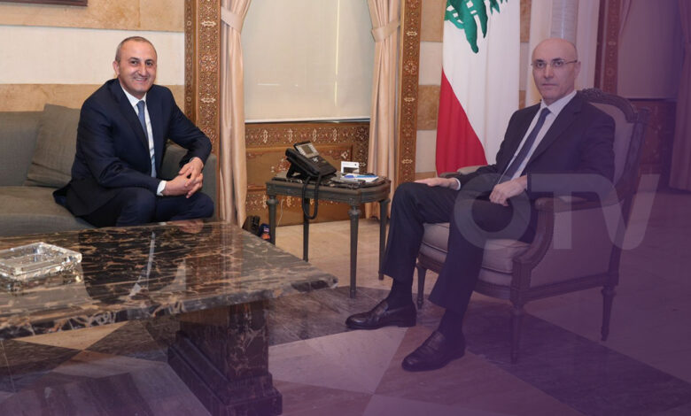 وزير الداخلية استقبل ممثل المنظمة الدولية للفرنكوفونية في الشرق الأوسط وملحق الأمن الداخلي في السفارة الفرنسية