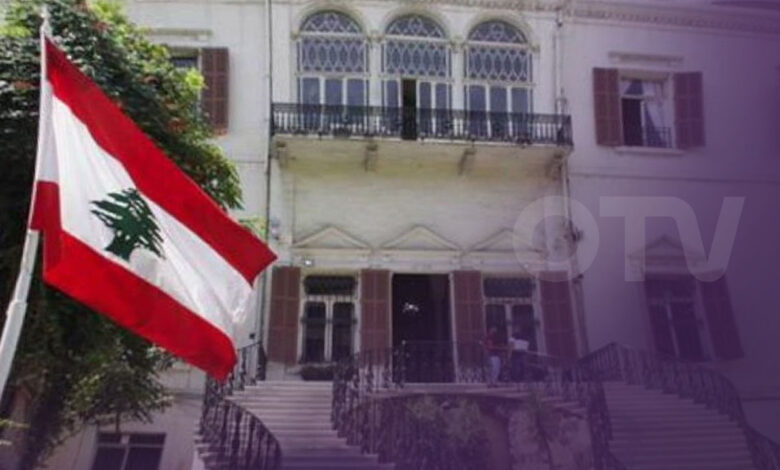 الخارجية اللبنانية توضح: الوزير رجي لم يجتمع مع وزير خارجية اسرائيل