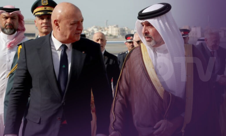 الرئيس عون وصل الى المنامة: زيارتي اليوم ستساهم في فتح آفاق جديدة للشراكة الاستراتيجية