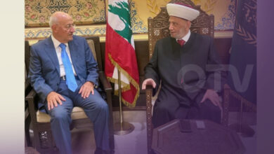 العريضي تناول مع المفتي دريان احداث سوريا: مواقفنا تاريخية برفض التفتيت والتقسيم والمذهبية