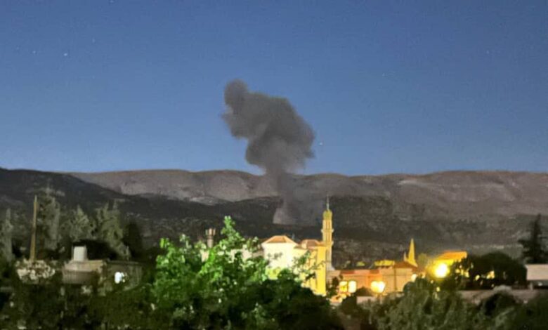 الغارات الإسرائيلية على لبنان خرقٌ صارخٌ للقرار 1701 وجريمة حرب موصوفة