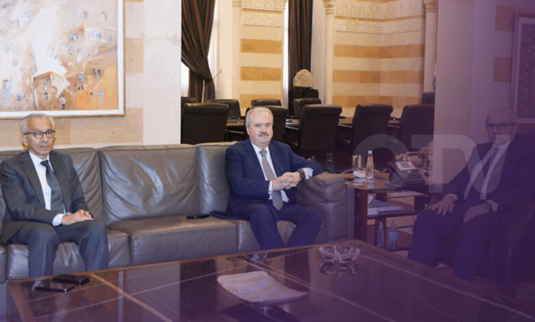 رئيس الحكومة إستكمل مع جابر والبساط البحث في مشروع قانون الفجوة المالية
