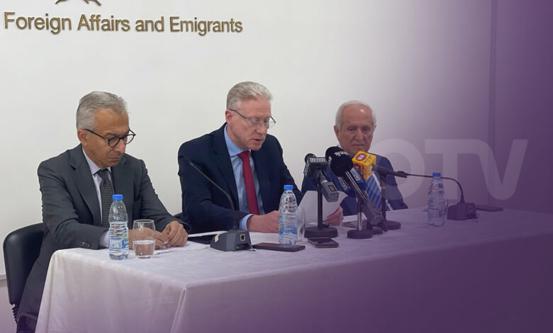 رجّي: لبنان عازم على استعادة سيادته على كامل أراضيه