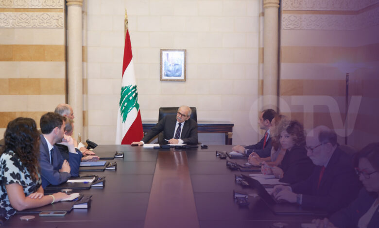 سلام يبحث مع وفد فرنسي قوانين التعافي المالي ويترأس اجتماعًا ماليًا ويلتقي دريان