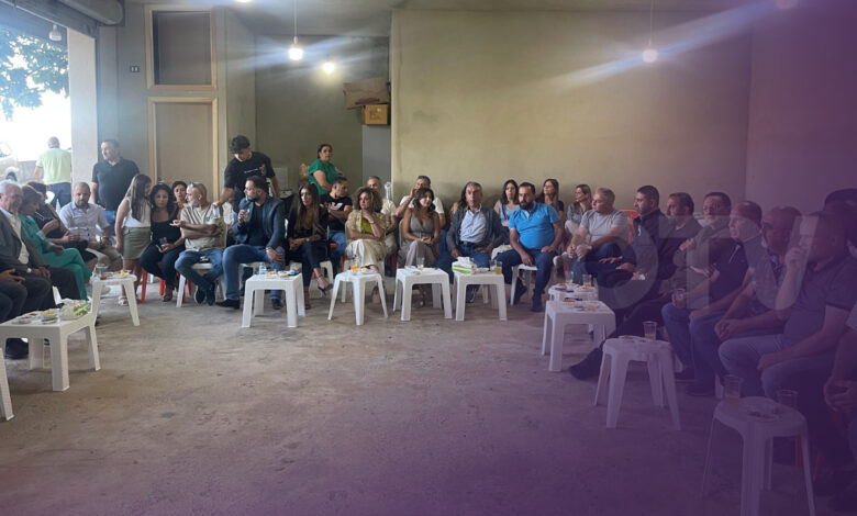 لقاء حاشد مع هشام كنج في عينطورة-المتن