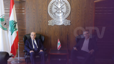 وزير الدفاع استقبل الخوري وعرض مع القزي ملفات قانونية وقضائية