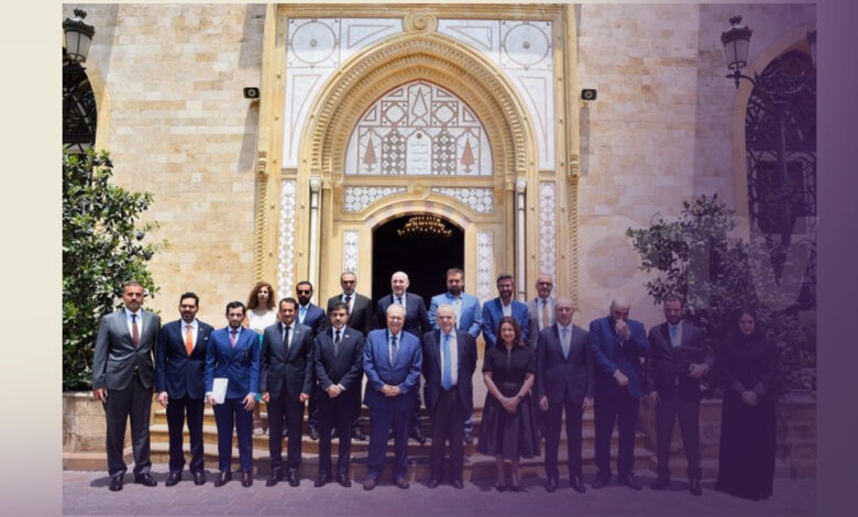 وفد قطري يزور لبنان… اجتماع في السراي لدعم للمشاريع الإنمائية