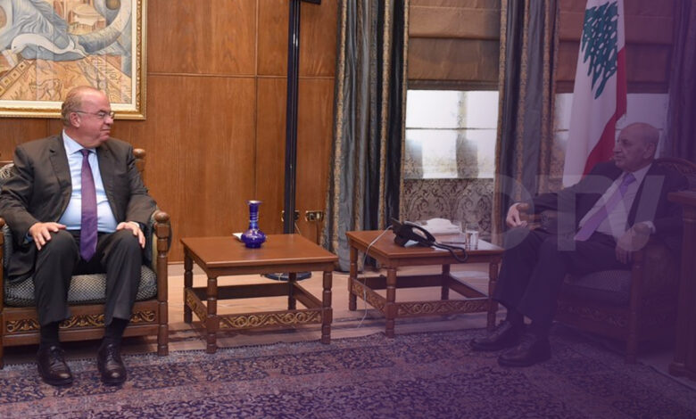 الحاج: زيارة برّي ضرورة في كل مرة تتلبّد فيها الغيوم