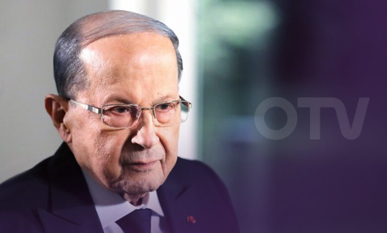 الرئيس العماد ميشال عون: لتنزع السلطات اللبنانية صفة النزوح عن السوريين