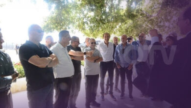 بالصور – باسيل زار بلدة كرخا حيث التقى نائب رئيس الاتحاد ورئيس البلدية