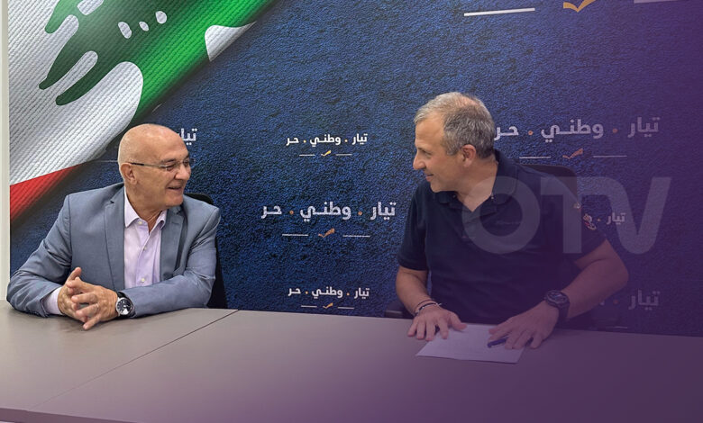 رئيس التيار الوطني الحر يستقبل وفوداً بلدية من قضاء الشوف وبعبدا