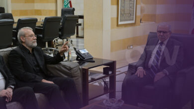 سلام في استقبال لاريجاني: التصريحات الأخيرة لمسؤولين إيرانيين مرفوضة