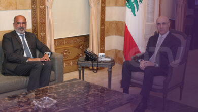 وزير الداخلية استقبل ريزا وحجازي وقائمقام الشوف