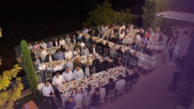 إبراهيم الرامي يجمع المرجعيات الروحية والسياسية في تربل: دعوات إلى الوحدة وبناء الدولة