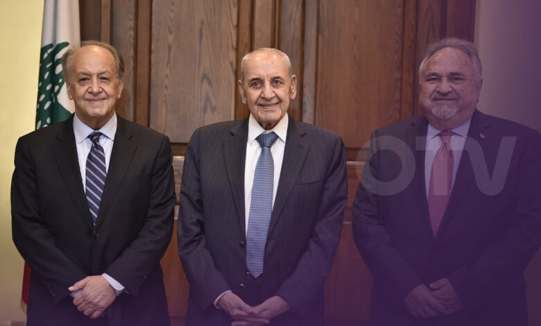 بري يبحث مستقبل الطيران المدني مع زواره ويلتقي فمهي