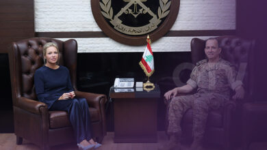 قائد الجيش استقبل بلاسخارت وعرض والنائب الحاج للاوضاع