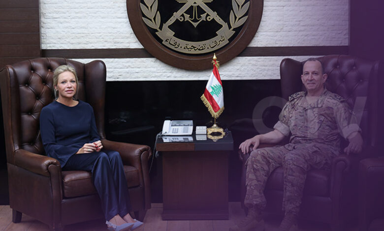 قائد الجيش استقبل بلاسخارت وعرض والنائب الحاج للاوضاع