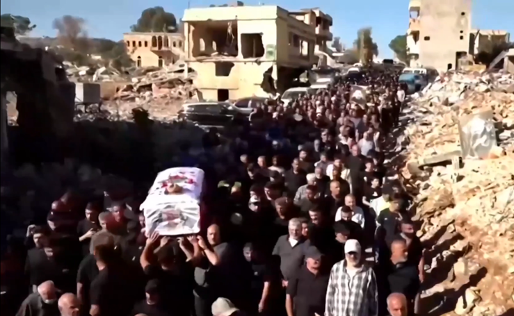 وقفة تضامنية لبلديات الجنوب دعمًا لبلدية بليدا والبلدات الحدودية في النبطية