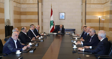 الرئيس سلام بحث مع وفد من” الوفاء للمقاومة” و”التنمية والتحرير” في الانتخابات النيابية