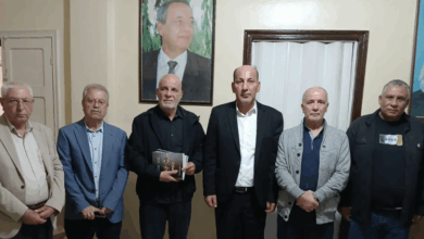 الجبهة الديمقراطية بحثت مع خريس التطورات في فلسطين وأوضاع اللاجئين في لبنان