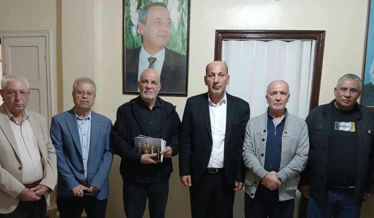 الجبهة الديمقراطية بحثت مع خريس التطورات في فلسطين وأوضاع اللاجئين في لبنان