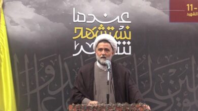 الشيخ خليل رزق: لبنان لن يكون بلد التطبيع