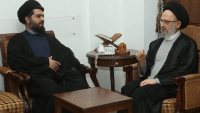 العلامة فضل الله استقبل المستشار الثقافي الإيراني