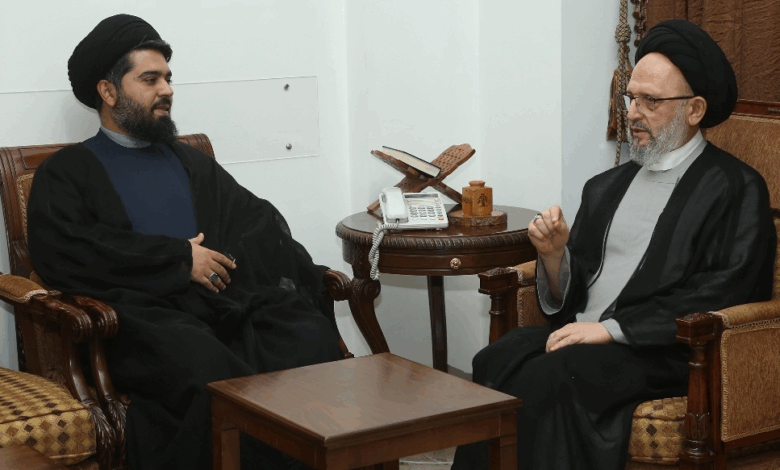 العلامة فضل الله استقبل المستشار الثقافي الإيراني