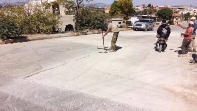 بدء أعمال تزفيت شوارع الخيام ضمن خطة التعافي وإعادة إعمار المدينة