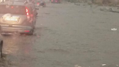 بعد تأخرها هذا العام… أمطار غزيرة تتسبب فيضانات في لبنان