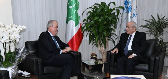 جابر ومنسى بحثا في المخصصات المالية للعسكريين