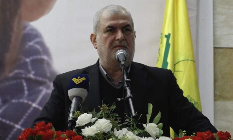 لقاء بين النائب رعد ومستشار رئيس الجمهورية بحث التهديدات الاسرائيلية وحفظ السيادة الوطنية