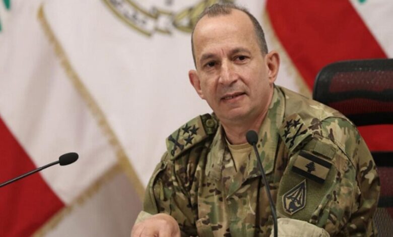 واشنطن تُلغي زيارة قائد الجيش اللبناني بسبب موقف سيادي يدين اعتداءات “إسرائيل”