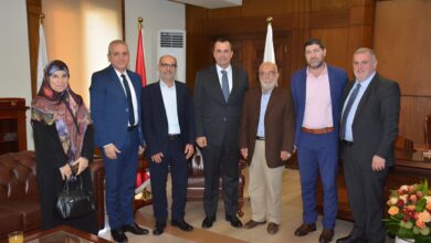 وفد من المهن الحرة في حزب الله زار نقابة المحامين في الشمال