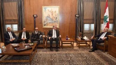 الرئيس بري استقبل وزير البترول المصري واللواء عبد الله مع وفد من ضباط قوى الأمن الداخلي