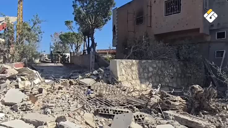 العدو الإسرائيلي يتوغل داخل الأراضي اللبنانية ويفجّر منازل في كفركلا