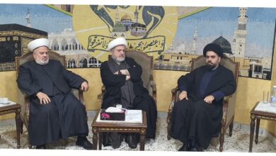 المستشار الثقافي الإيراني زار تجمع العلماء المسلمين