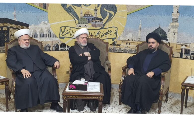 المستشار الثقافي الإيراني زار تجمع العلماء المسلمين