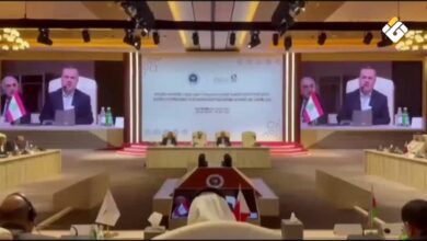 النائب حسن فضل الله يدعو من الدوحة إلى وقف الاعتداءات الإسرائيلية على لبنان