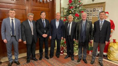 جمعية الصداقة اللبنانية-الروسية تهنئ السفارة الروسية  في بيروت بالعام الجديد