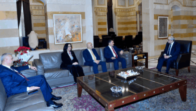 سلام عرض مع موفد نظيره العراقي المساهمة في اعادة الاعمار وملف وصول النفط الى مصفاة طرابلس