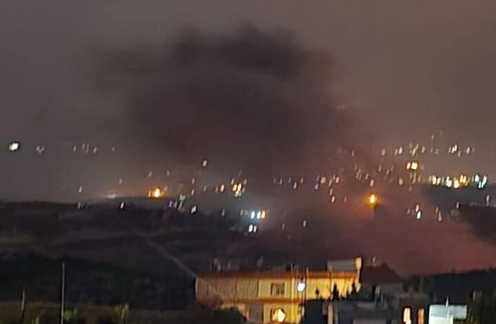 سلسلة غارات  عنيفة تستهدف جنوب لبنان وتطال مواقع عدة من جبل صافي إلى إقليم التفاح